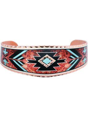 Native American Copper Bracelets - Wolf, Bear, Horse, Sunflower & More!